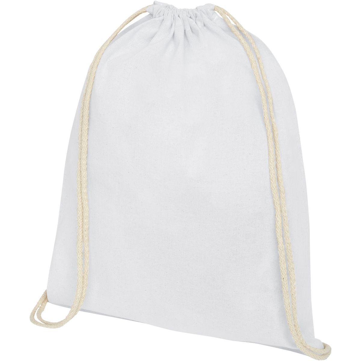 Katoenen rugzakken met trekkoord, 140 g/m², 5 liter