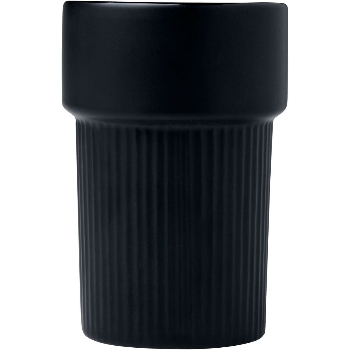 Keramische bekers 340 ml met verwijderbare bamboe hoes