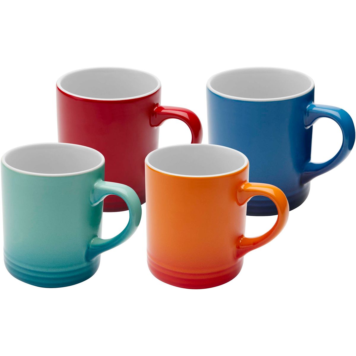 Keramische mokken 330 ml met glanzende afwerking
