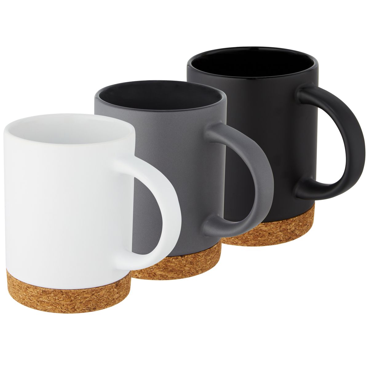 Keramische mokken 425 ml met kurken bodem