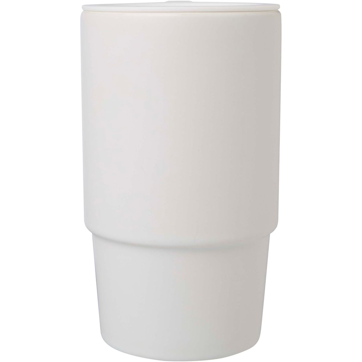 Keramische mokken 450 ml met morsbestendig kunststof deksel