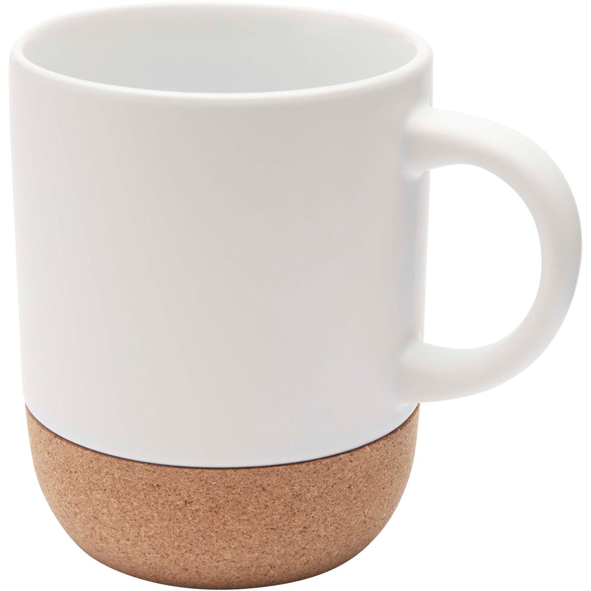 Keramische sublimatiemokken 300 ml met kurkdetail