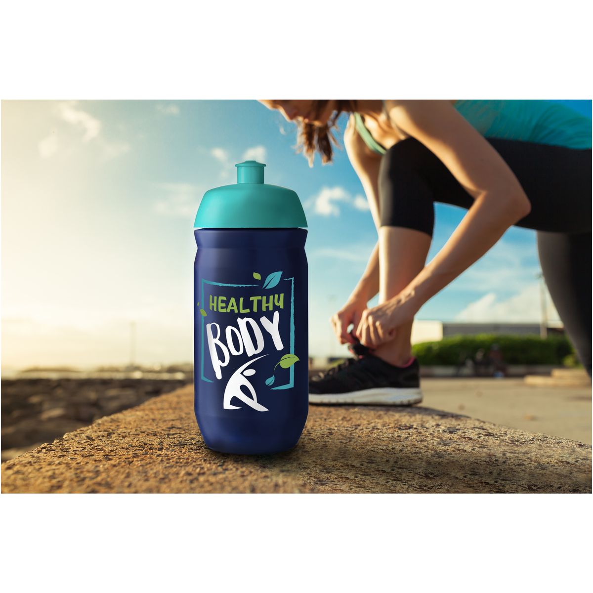 Knijpbidons 500 ml met sportdop