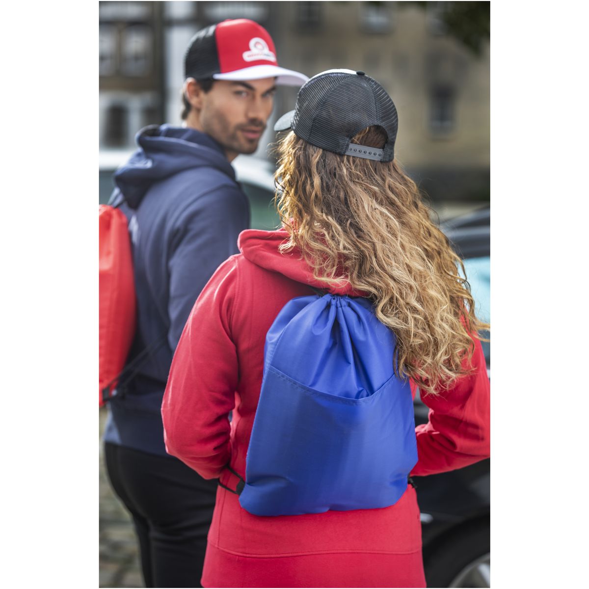Koeltassen met trekkoord voor 12 blikjes