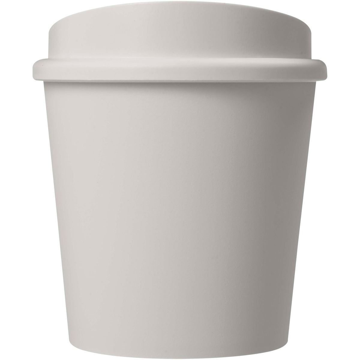 Koffiebekers to go 200 ml met 25% suikerrietplastic en klikdeksel