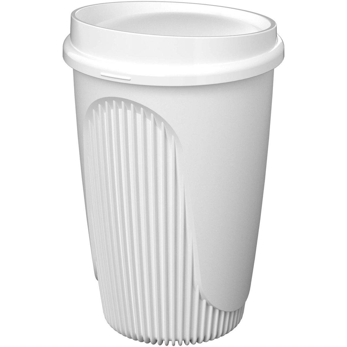 Koffiebekers to go 350 ml met klepdeksel