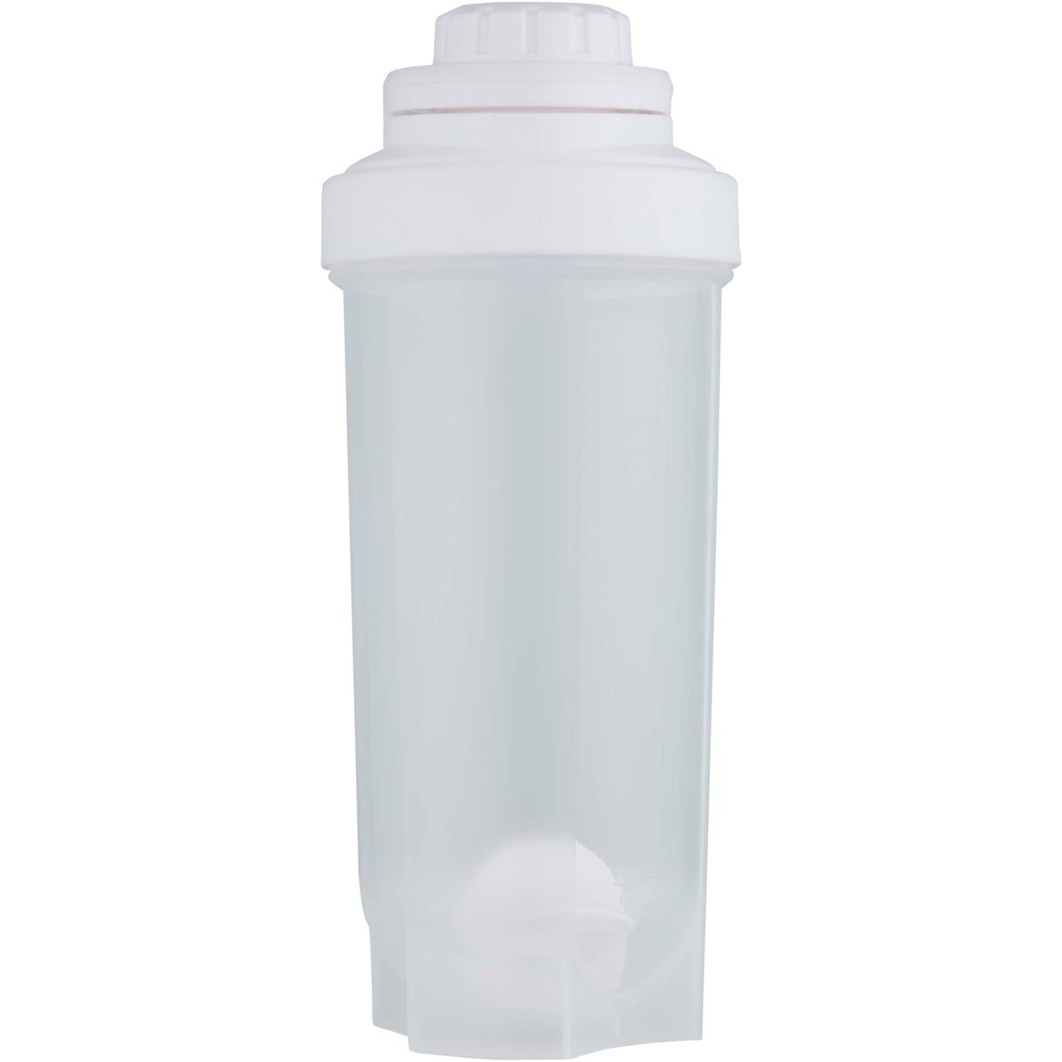 Kunststof sportflessen 700 ml met shakerbal
