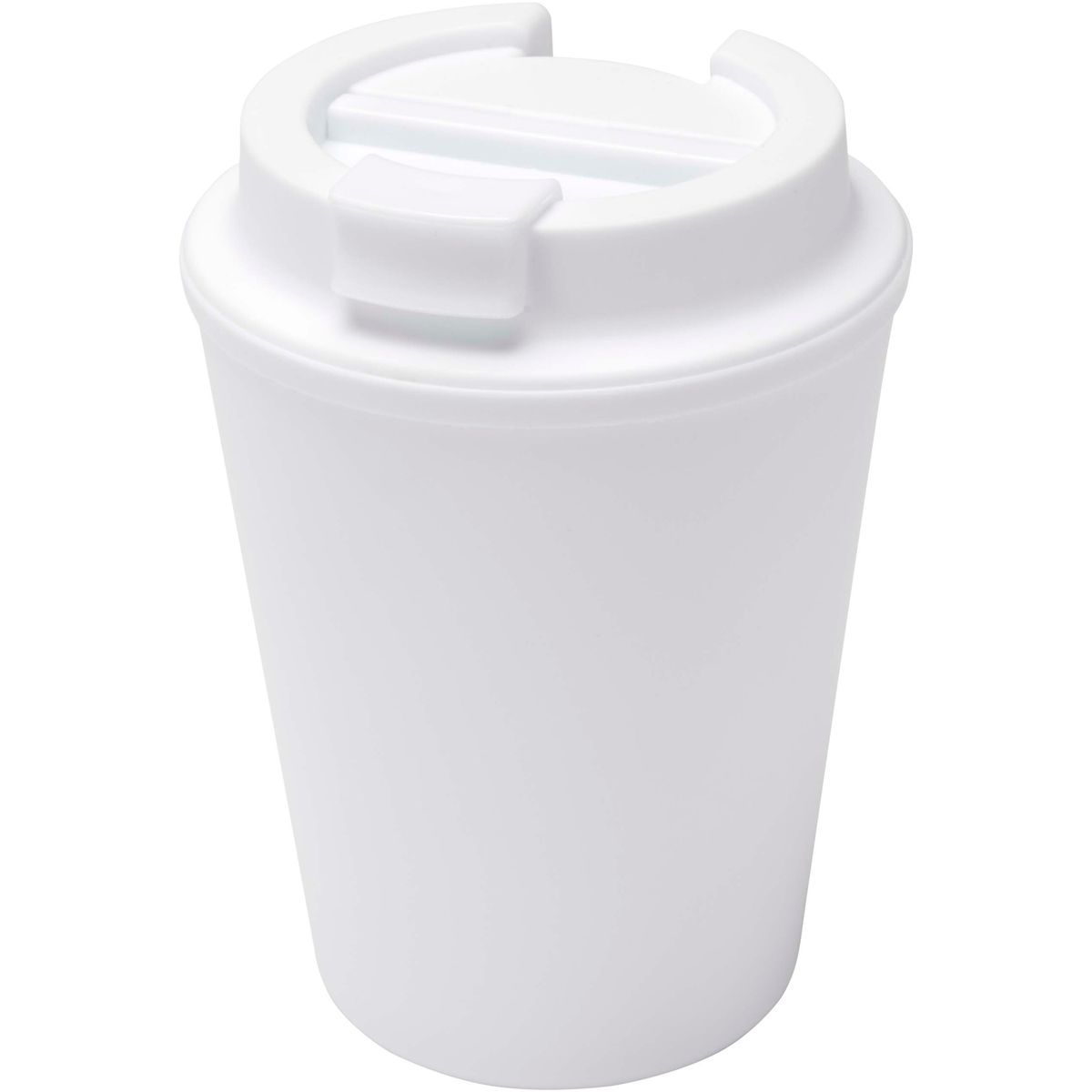 Kunststof thermosbekers 300 ml met schroefdeksel