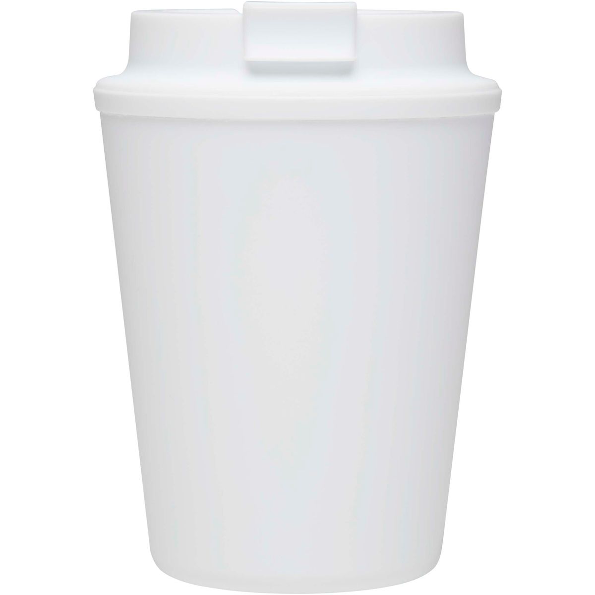 Kunststof thermosbekers 300 ml met schroefdeksel