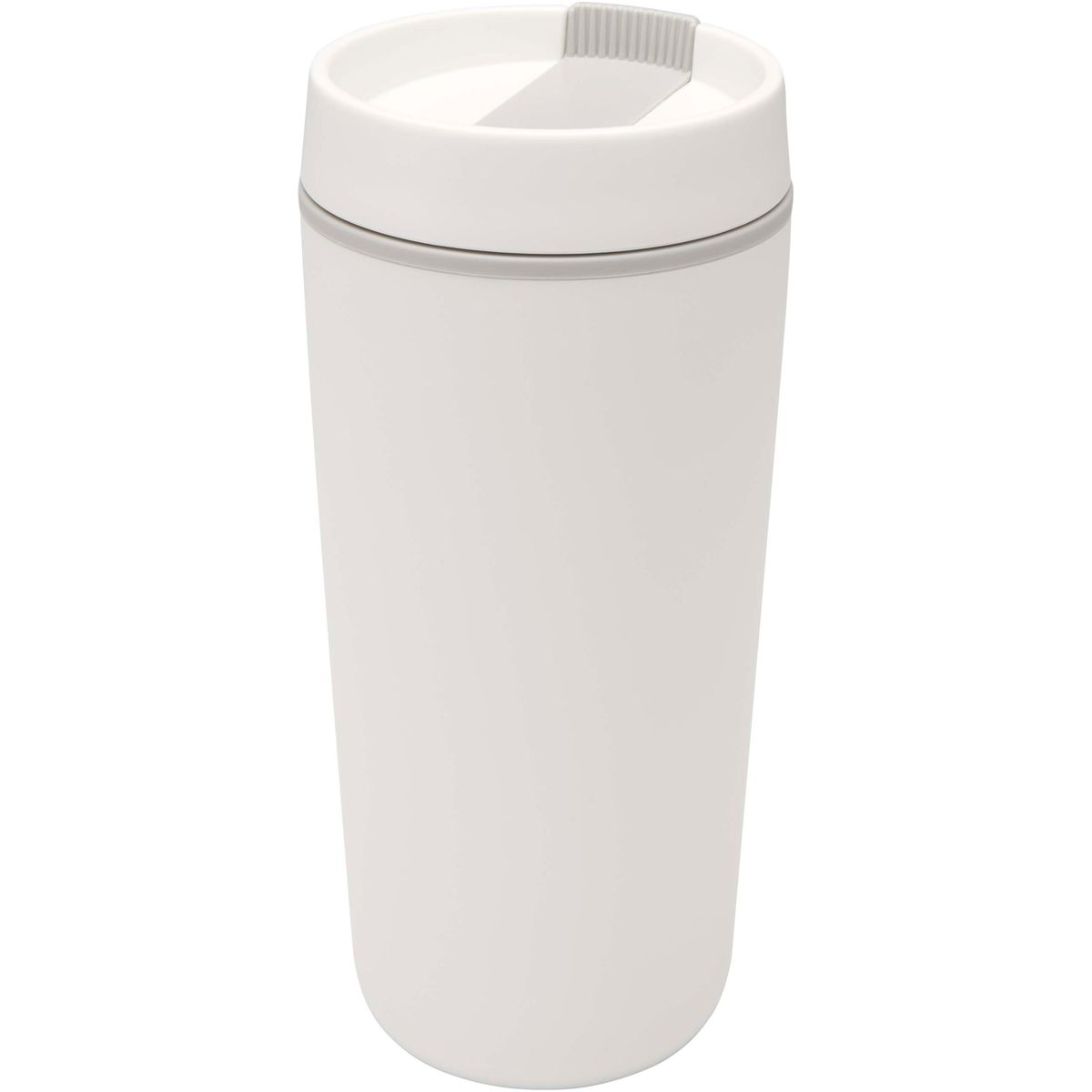 Kunststof thermosbekers 480 ml met schroefdop en schuifsluiting
