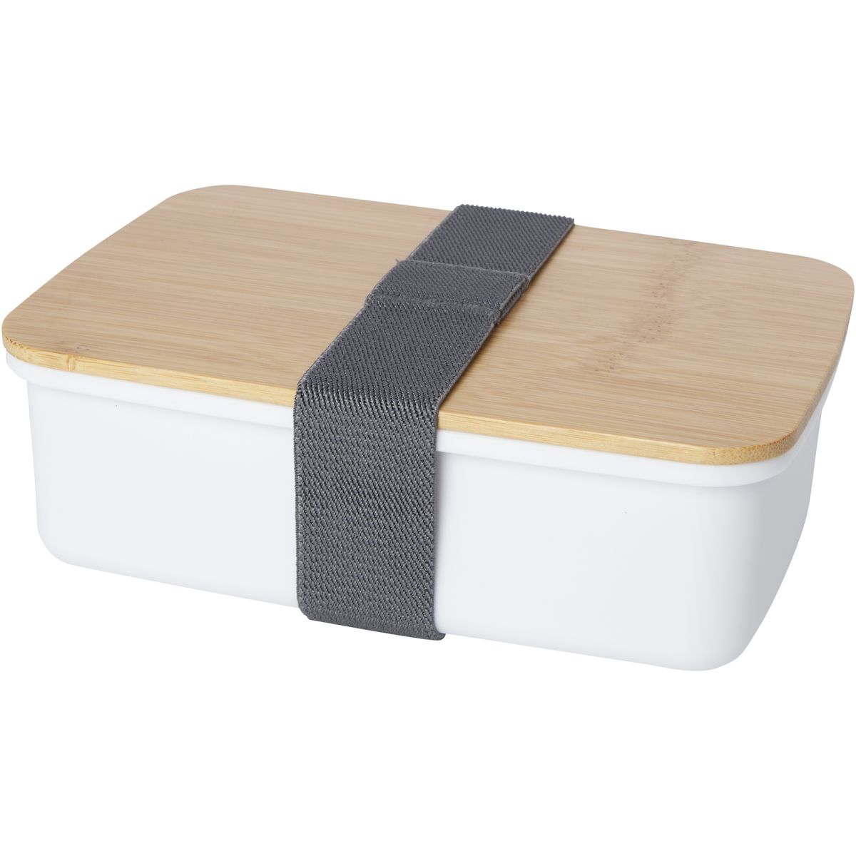 Lunchtrommels 750 ml van gerecycled kunststof en bamboe