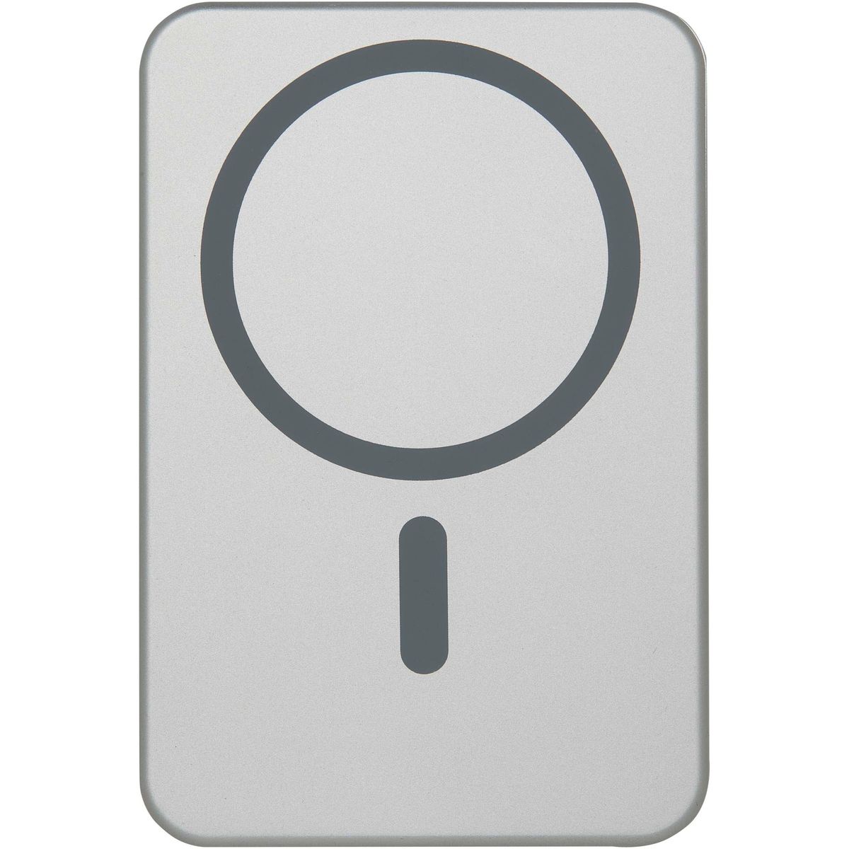 Magnetische powerbanks 5000 mAh van gerecycled aluminium