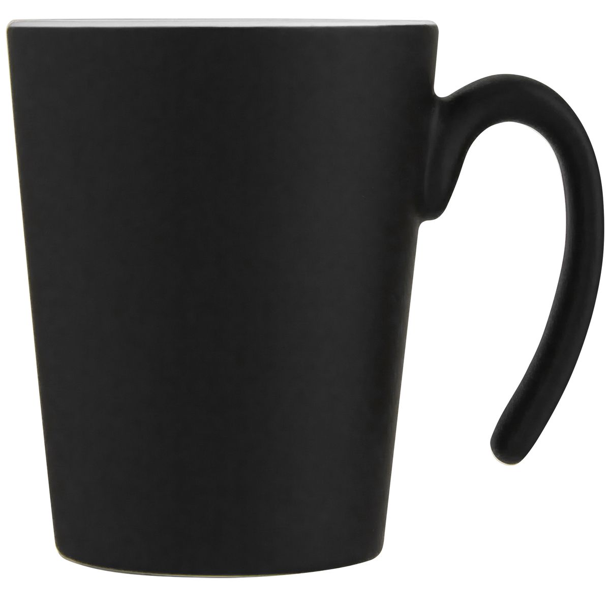 Matte keramische mokken 360 ml met glanzende binnenkant