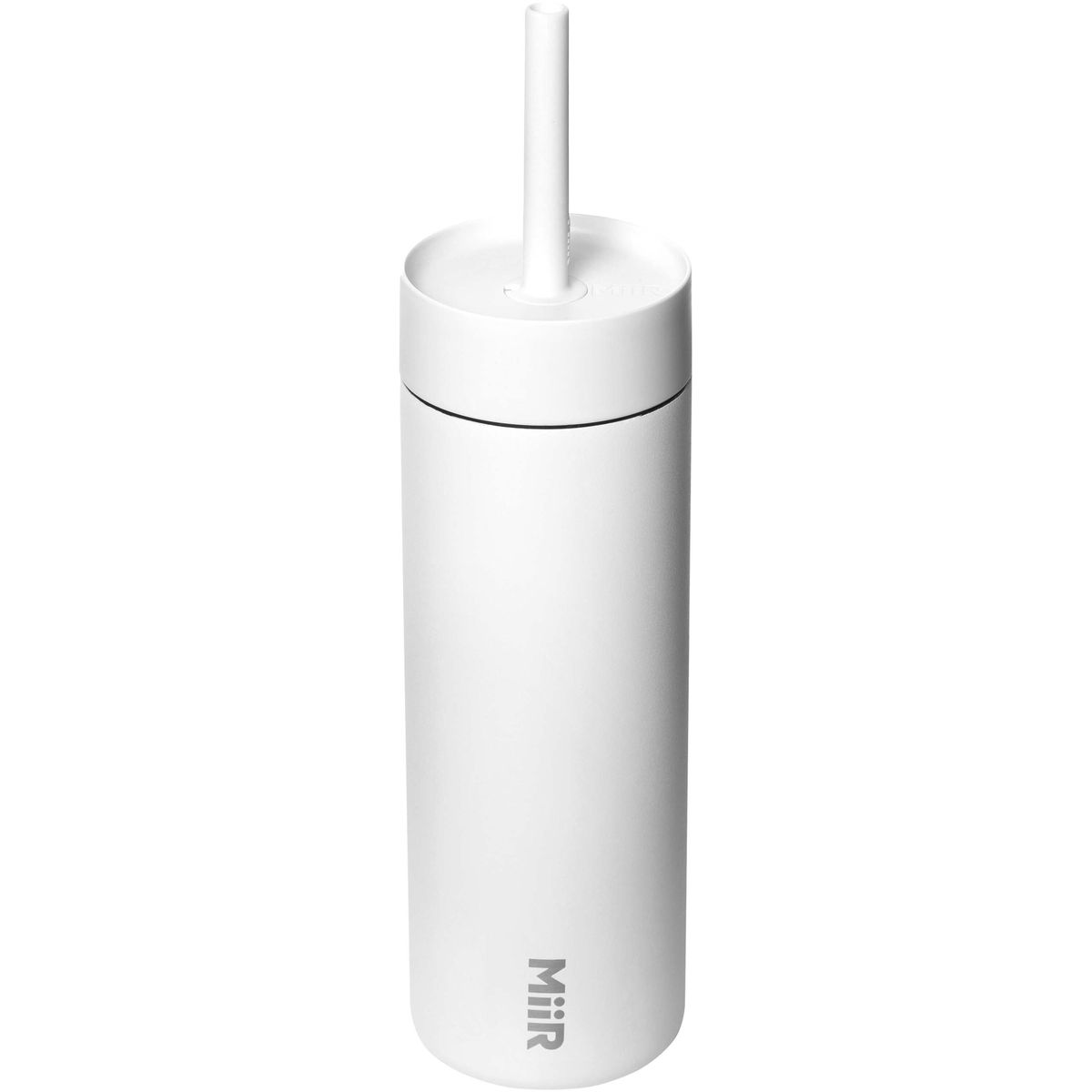 MiiR RVS-drinkflessen 473 ml met rietje