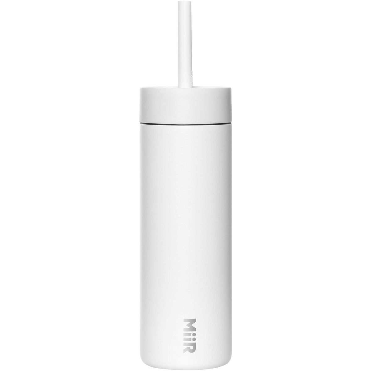 MiiR RVS-drinkflessen 473 ml met rietje