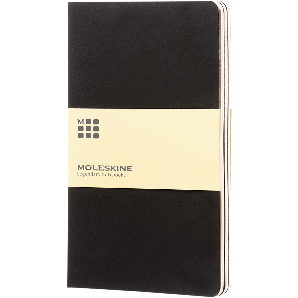 Moleskine blanco schriften met gestikte rug, 13 x 21 cm