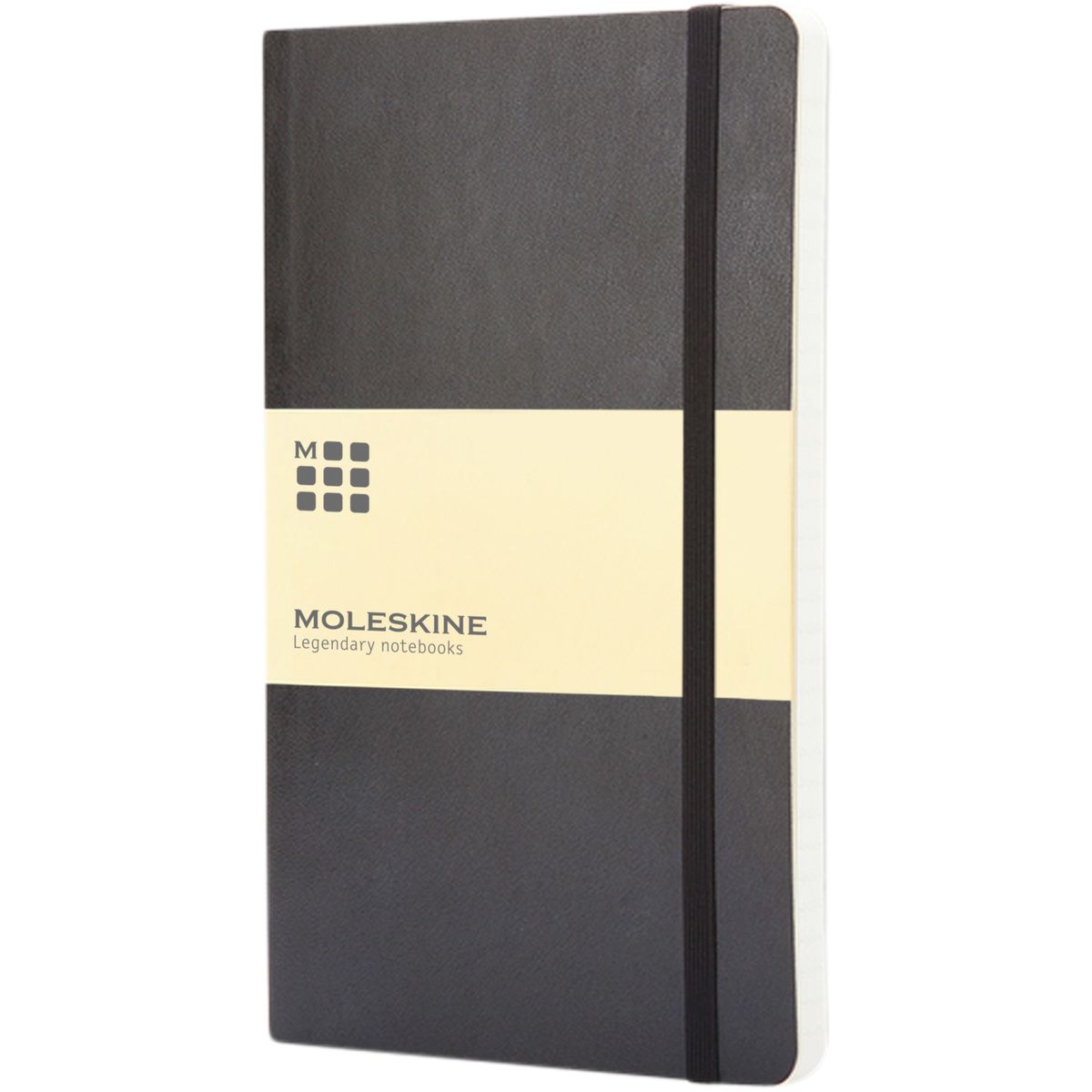 Moleskine geruite notitieboeken met zachte kaft, 13 x 21 cm