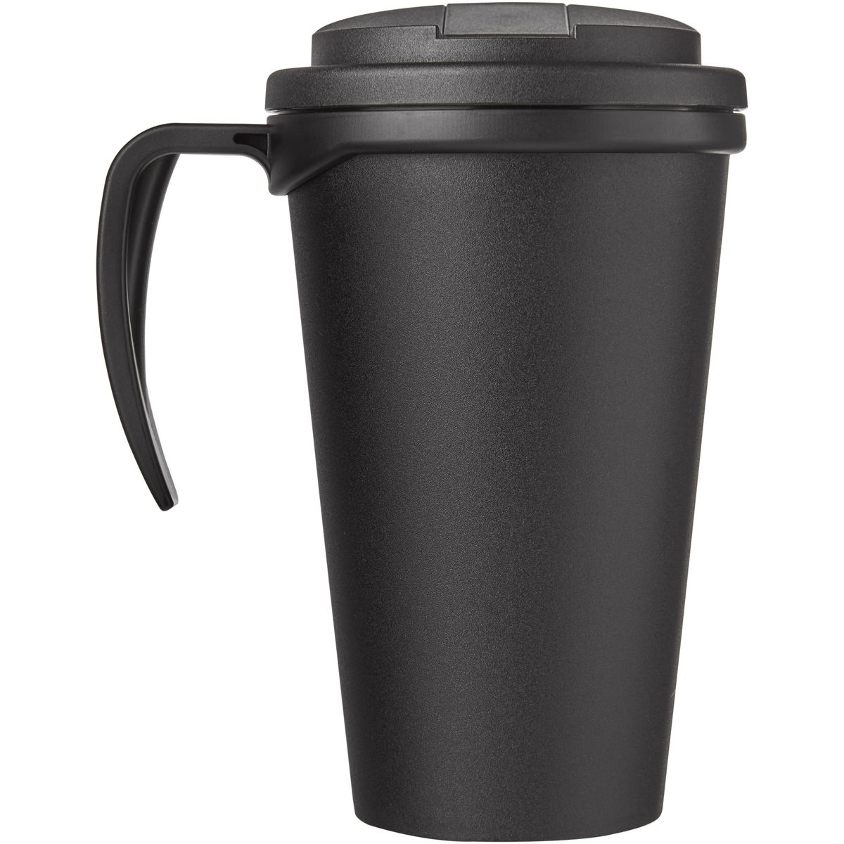 Morsbestendige kunststof mokken 350 ml met handgreep