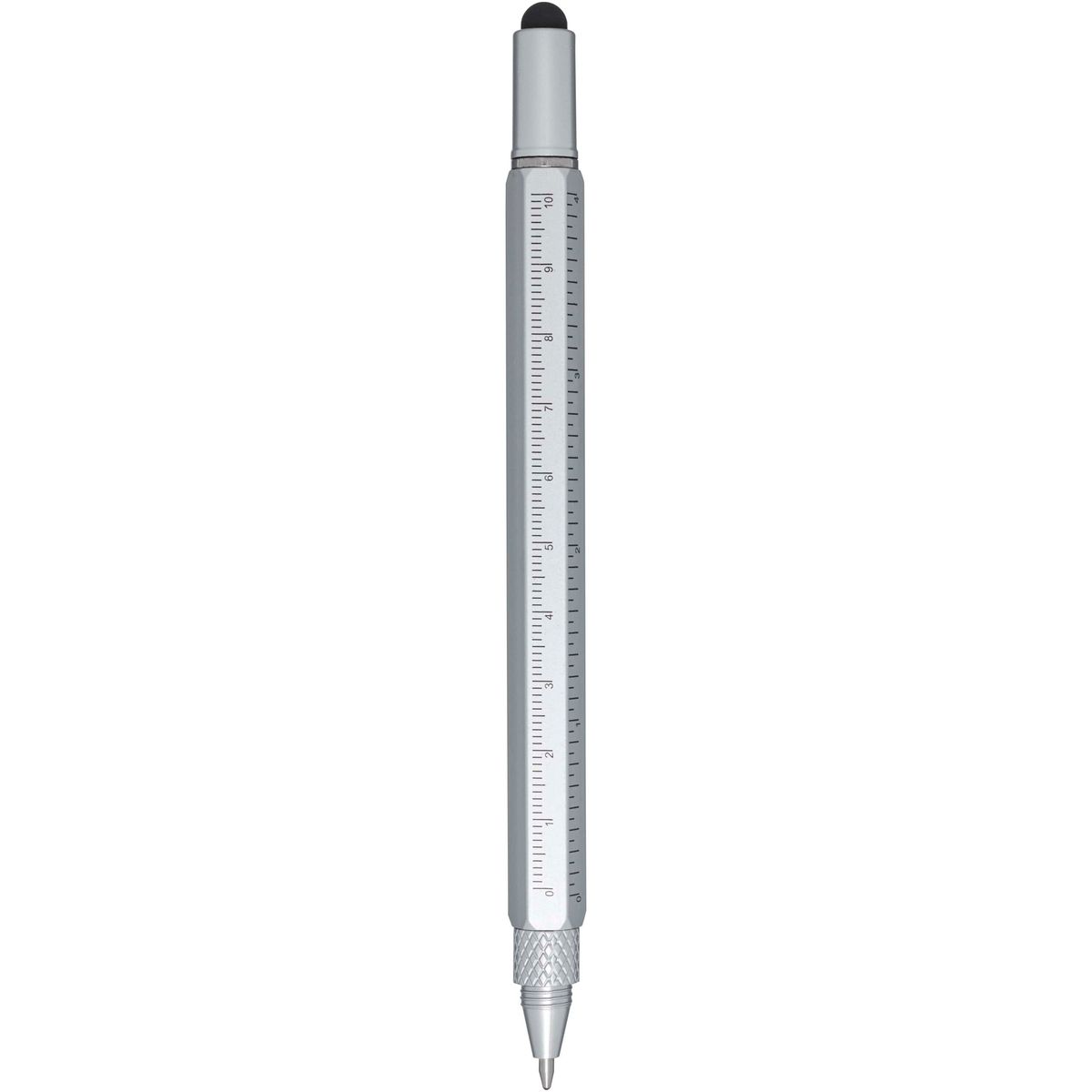Multifunctionele balpennen van gerecycled aluminium, zwarte inkt