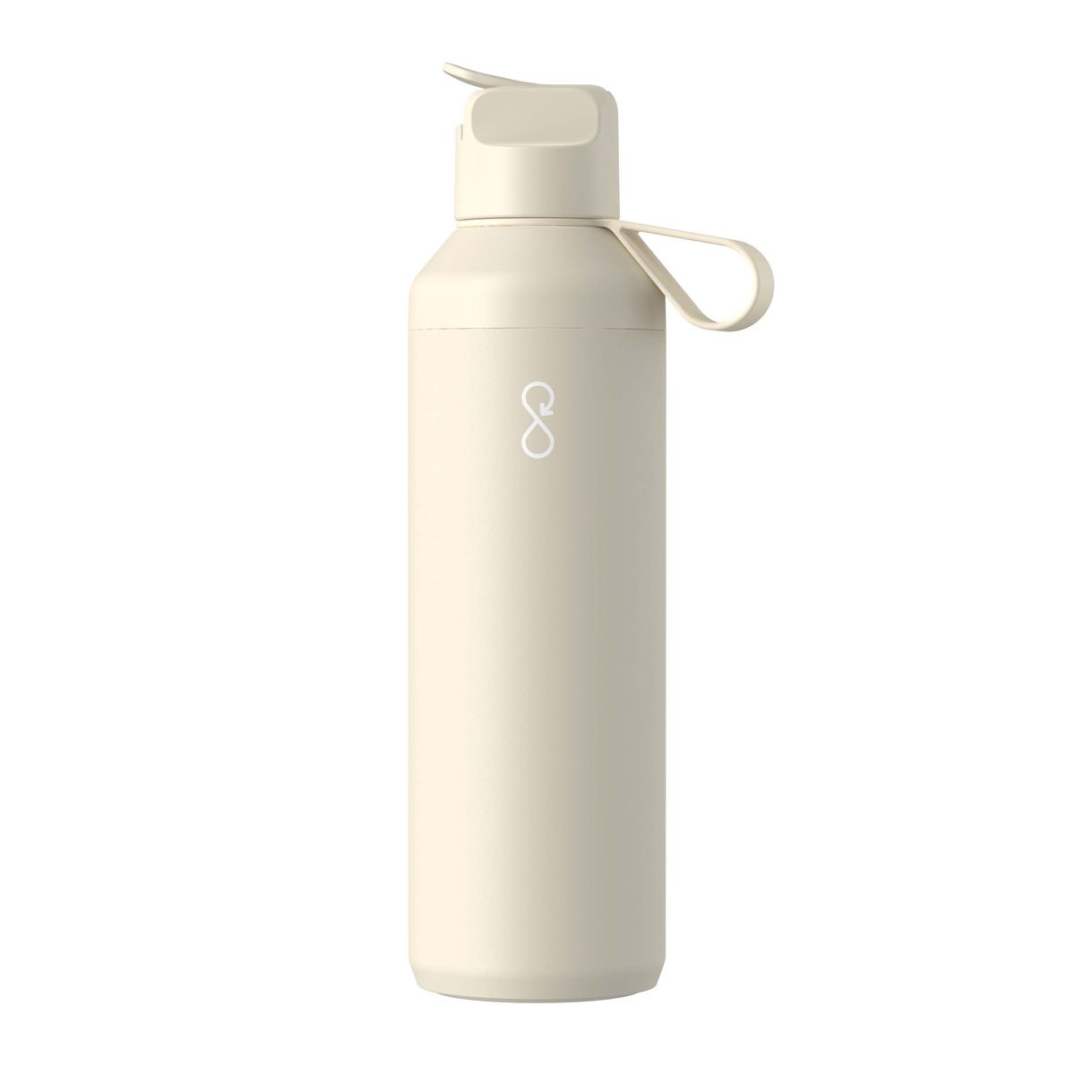 Ocean Bottle gerecyclede RVS-waterflessen 710 ml met rietjesdeksel