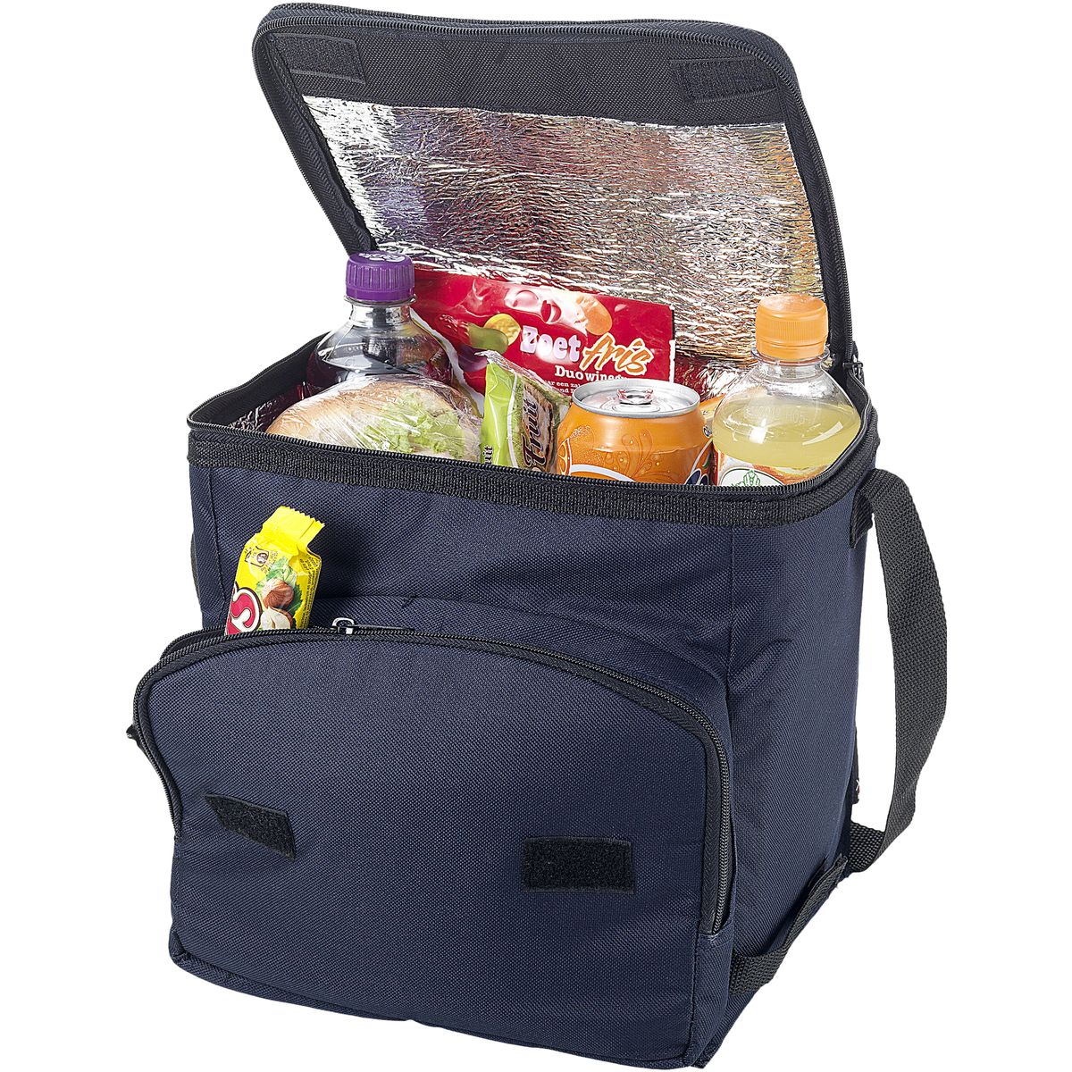 Opvouwbare polyester koeltassen 10 liter