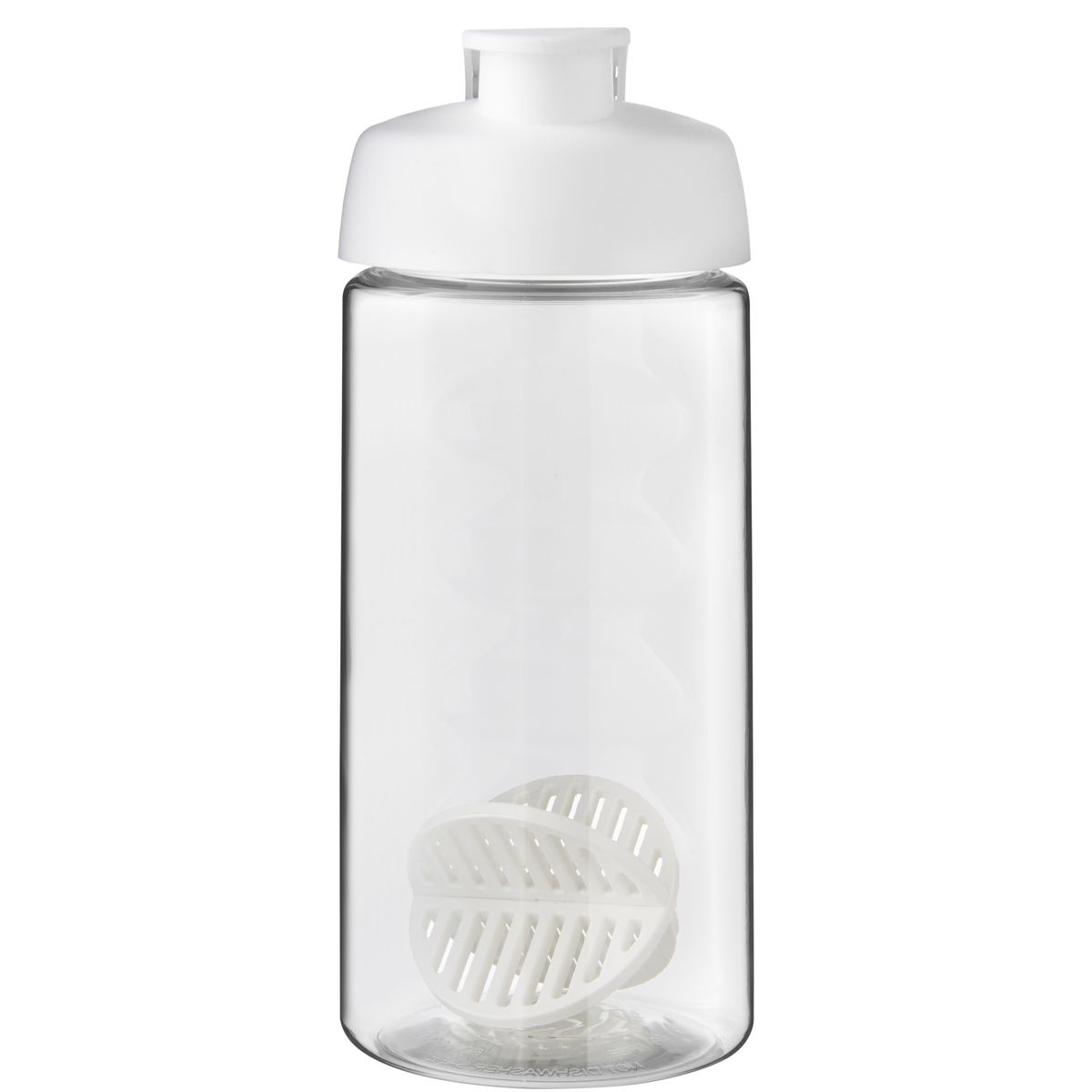 PET-sportflessen 500 ml met shakerbal