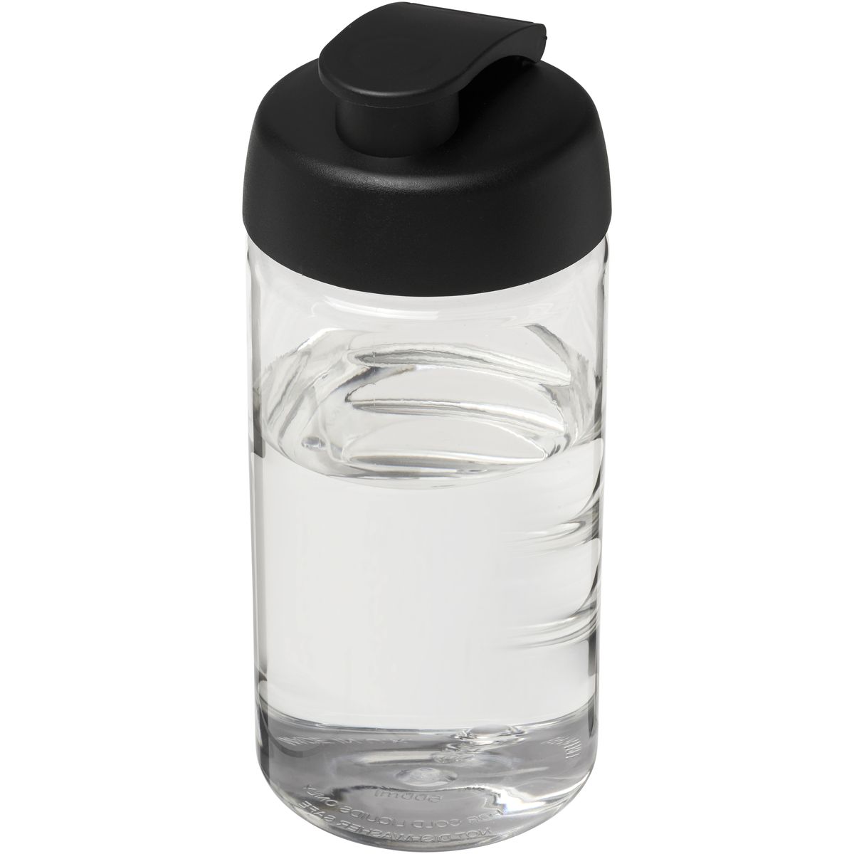 PET-sportflessen 500 ml met vingergreep en flipcapdeksel