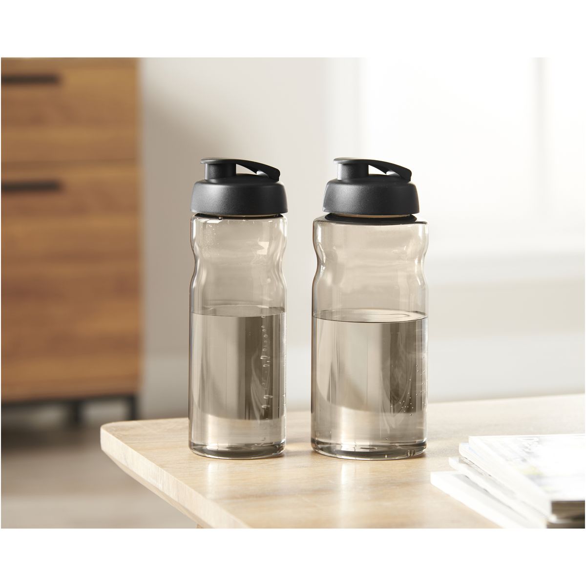 PET-sportflessen 650 ml met flipcapdeksel