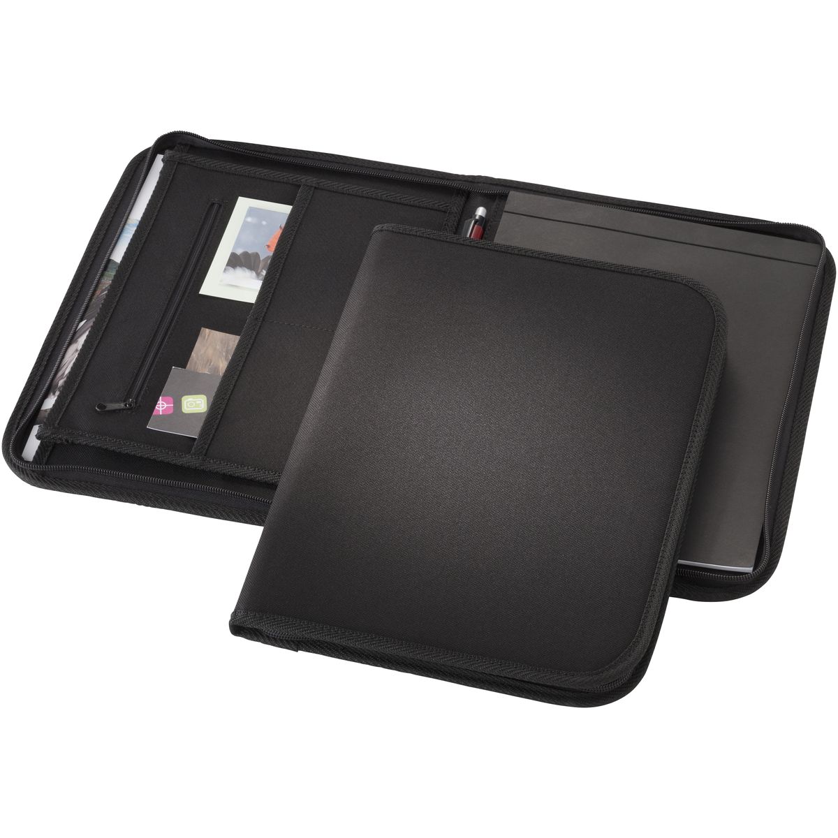 Polyester A4-schrijfmappen met ritssluiting