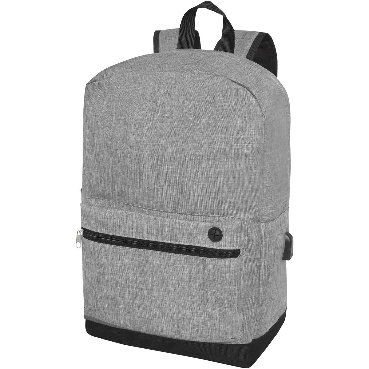 Polyester laptoprugzakken 15,6 inch met USB-aansluiting, 16 liter