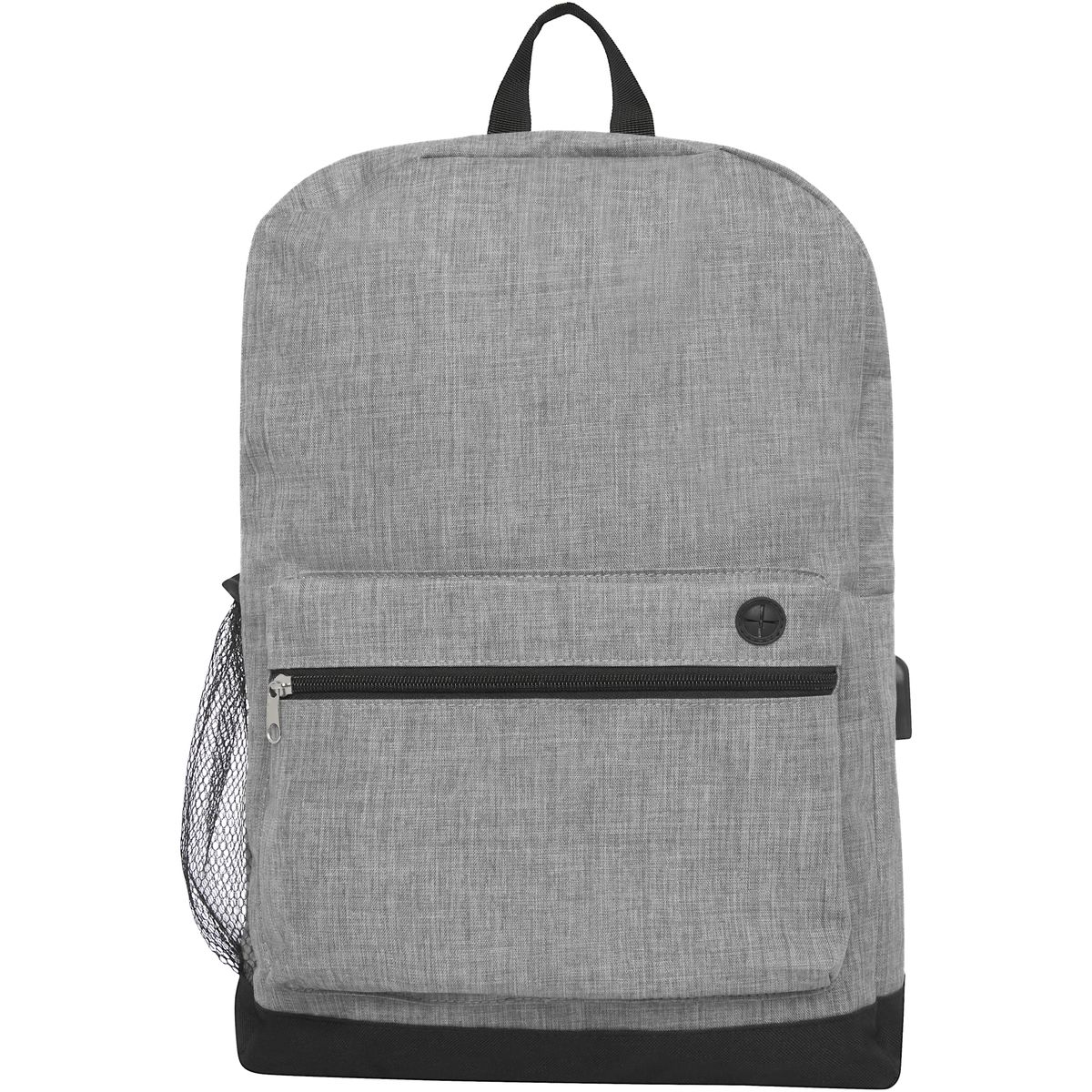 Polyester laptoprugzakken 15,6 inch met USB-aansluiting, 16 liter