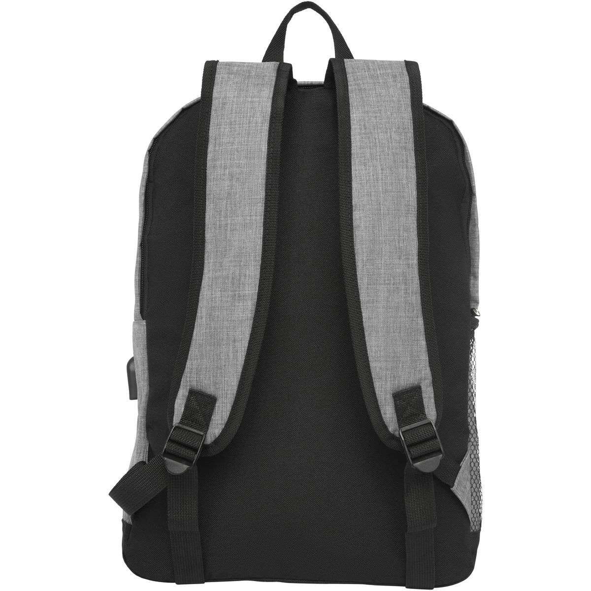 Polyester laptoprugzakken 15,6 inch met USB-aansluiting, 16 liter
