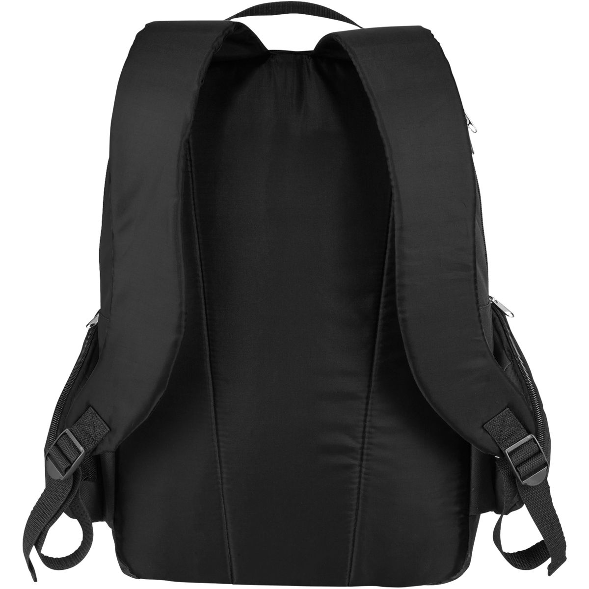 Polyester laptoprugzakken 15 inch met dubbel hoofdvak, 15 liter