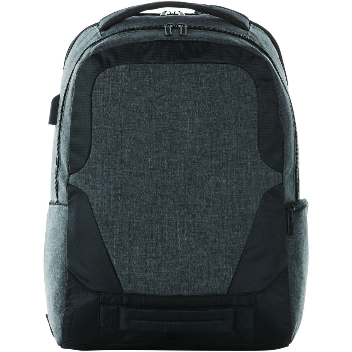 Polyester laptoprugzakken 17 inch met USB-poort, 18 liter