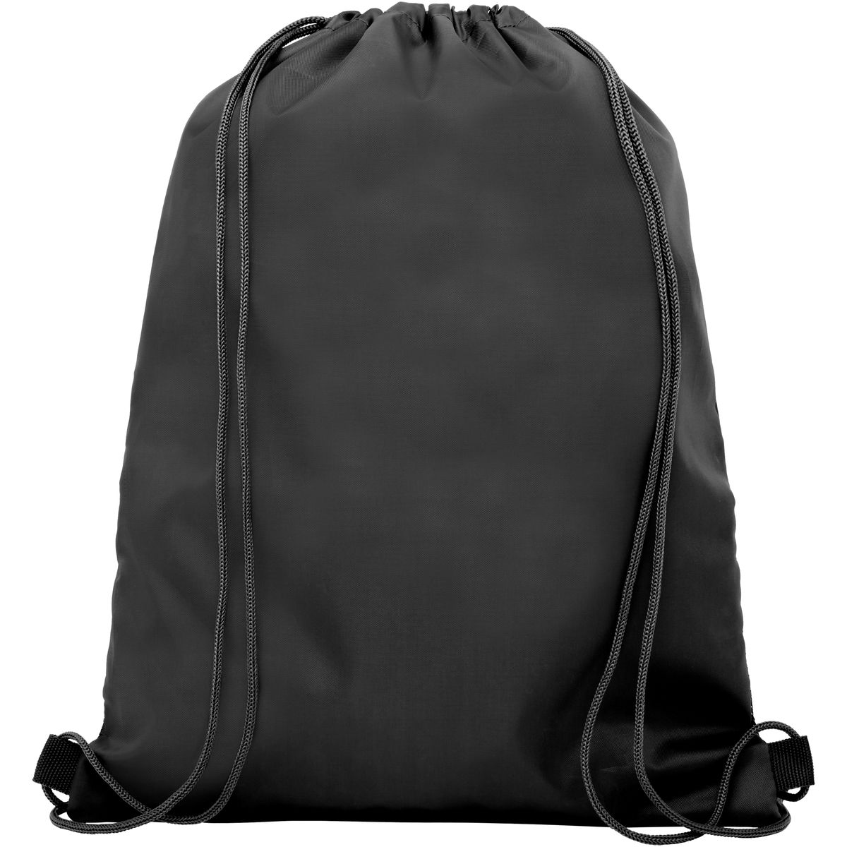 Polyester rugzakken met trekkoord en voorvak van mesh, 5 liter