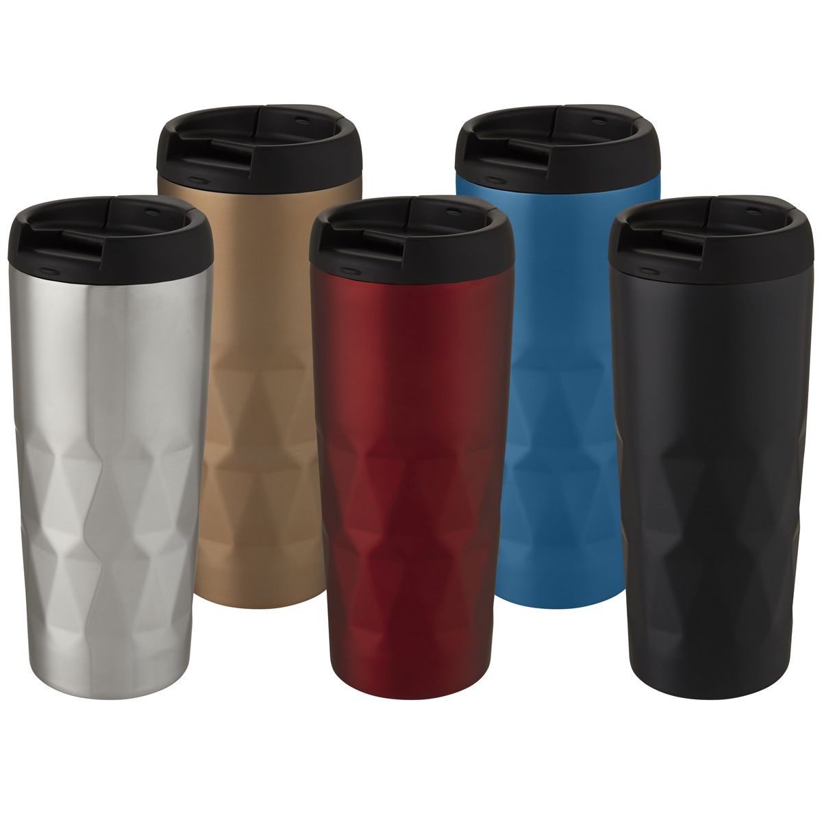 RVS-thermosbekers 450 ml met koper-vacuümisolatie