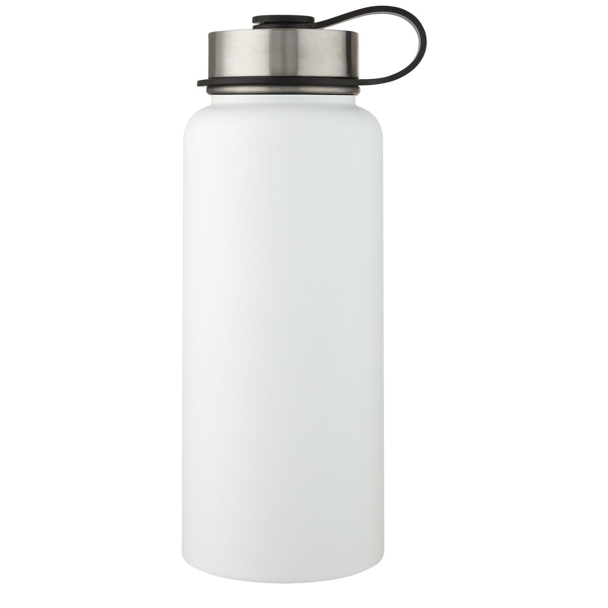 RVS-thermosflessen 1 liter met koper-vacuümisolatie en 2 deksels