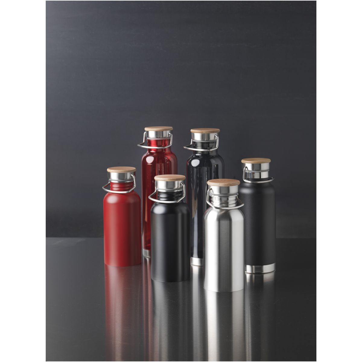 RVS-thermosflessen 480 ml met koper-vacuümisolatie