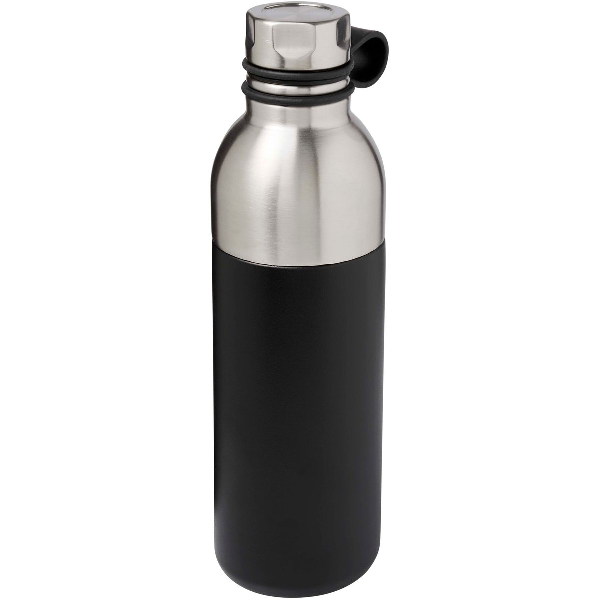 RVS-thermosflessen 590 ml met koper-vacuümisolatie en siliconen greep