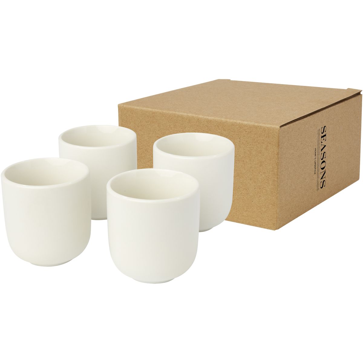 Sets van 4 keramische espressokopjes 90 ml