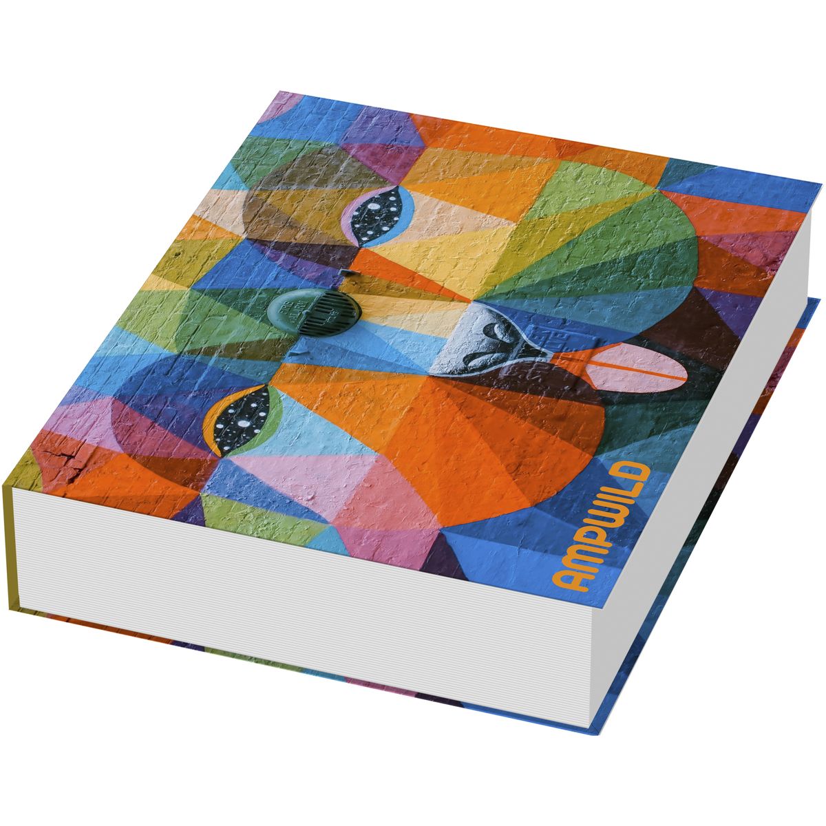 Sets van sticky notes en bladwijzers met harde omslag