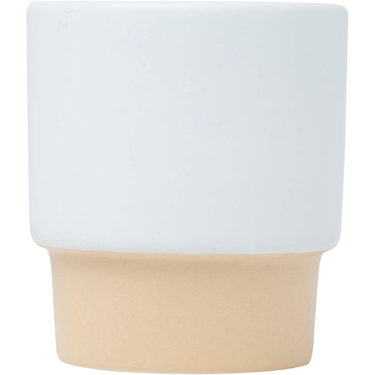 Stapelbare keramische espressokopjes 130 ml met matte afwerking