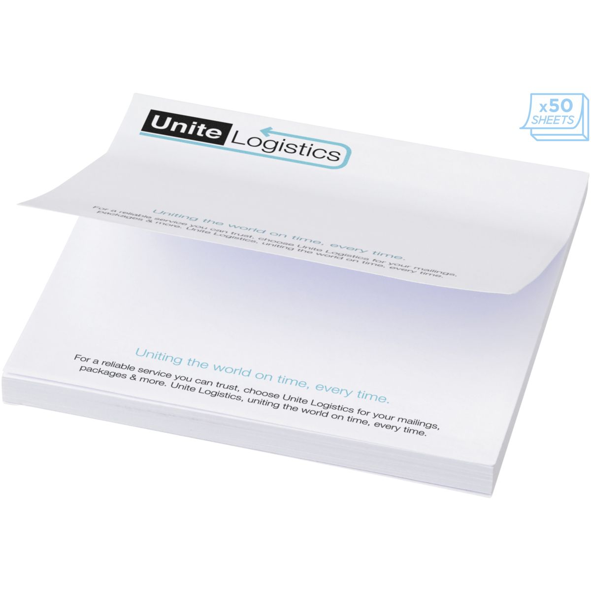Sticky notes 100 x 100 mm, 80 g/m²