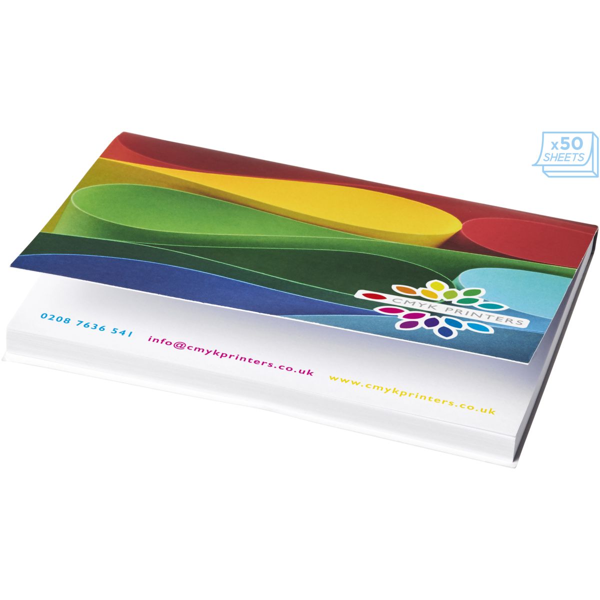 Sticky notes 100 x 75 mm met zachte omslag
