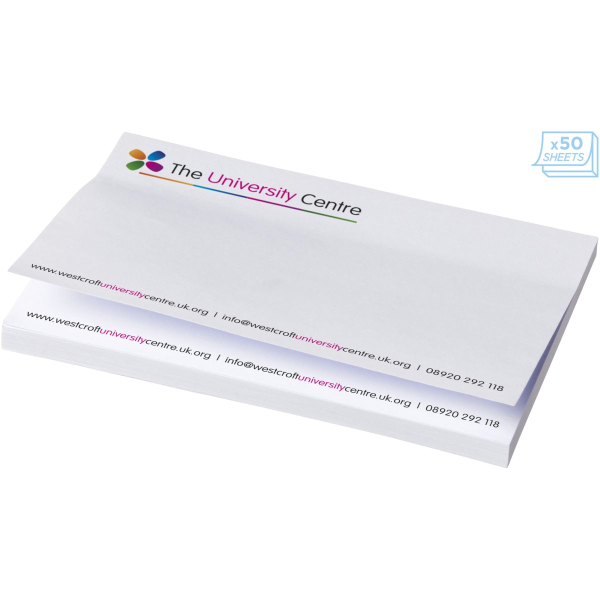 Sticky notes 150 x 100 mm, 80 g/m²