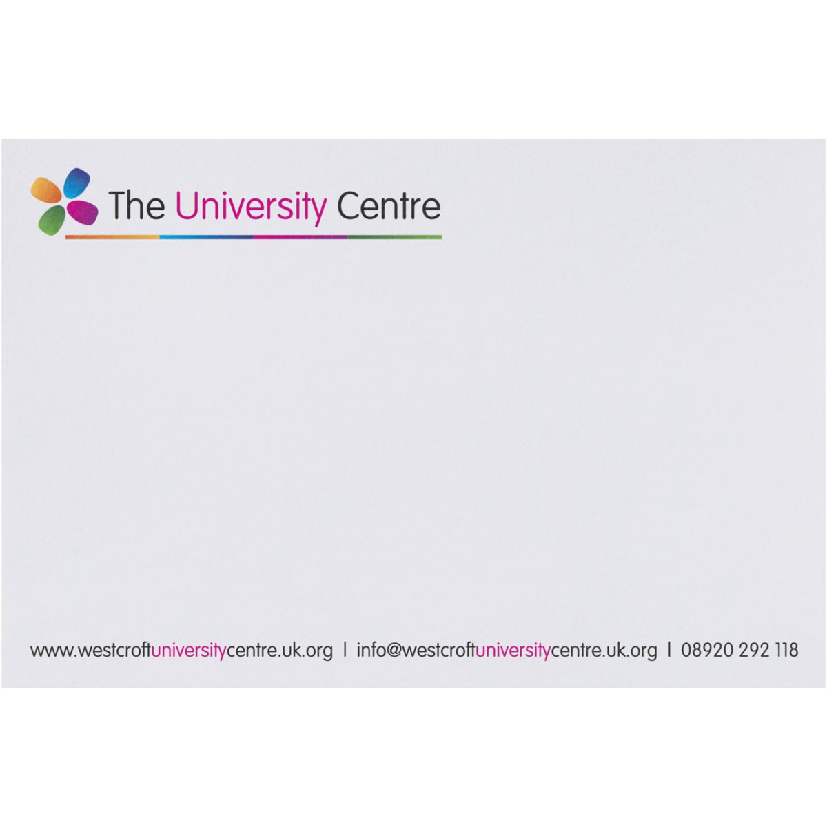 Sticky notes 150 x 100 mm, 80 g/m²