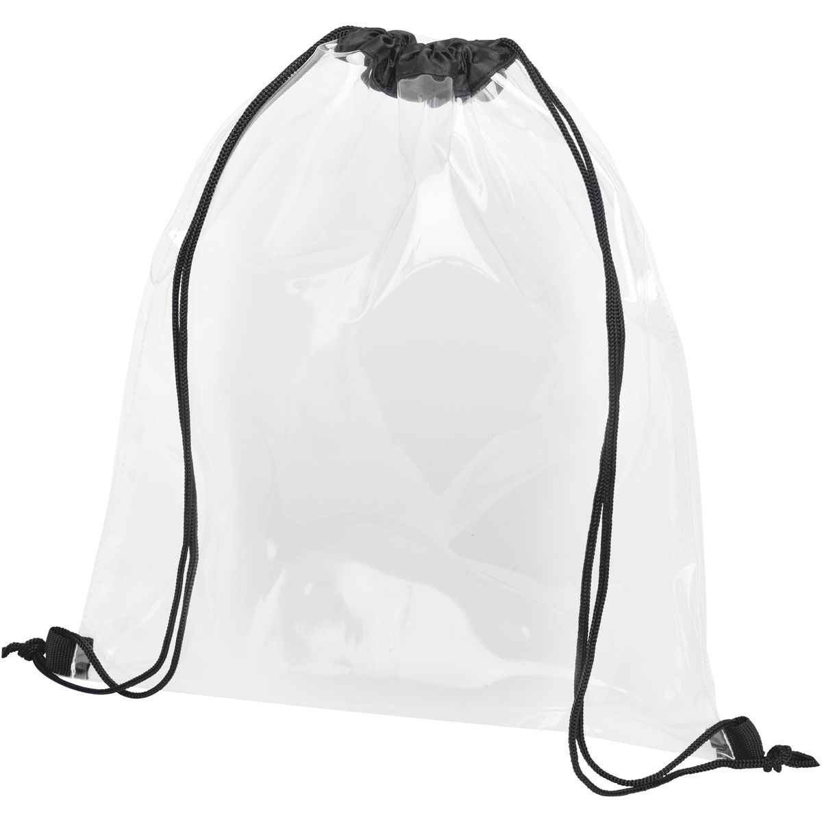 Transparante PVC-rugzakken met trekkoord, 5 liter