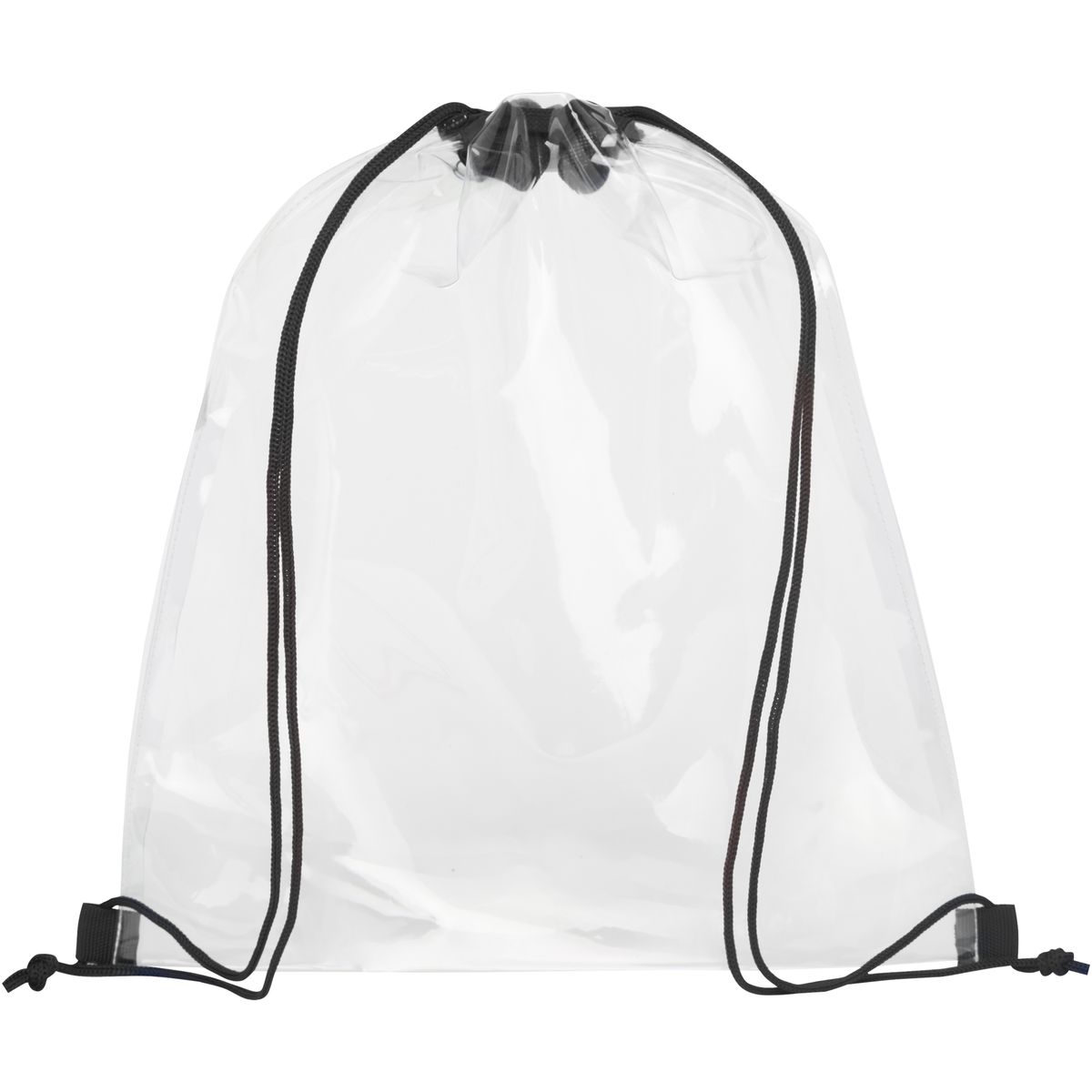 Transparante PVC-rugzakken met trekkoord, 5 liter