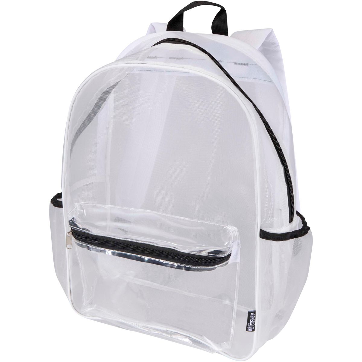 Transparante rugzakken van gerecycled mesh, 18 liter