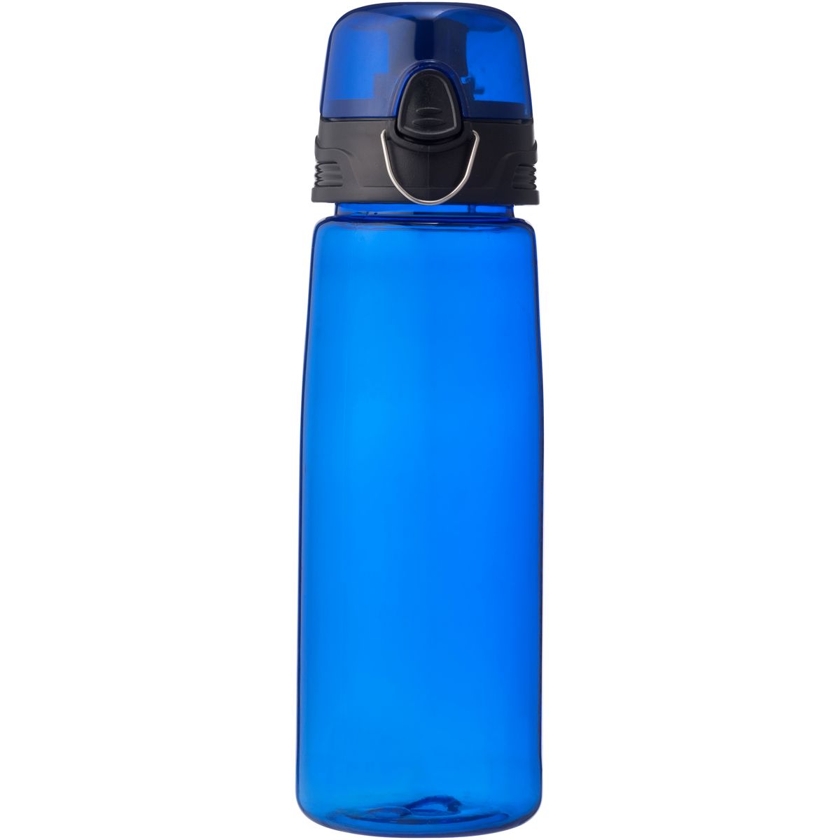 Tritan-sportflessen 700 ml met klapdeksel en drukknop